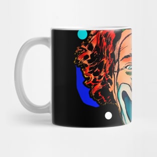 colorful clown Mug